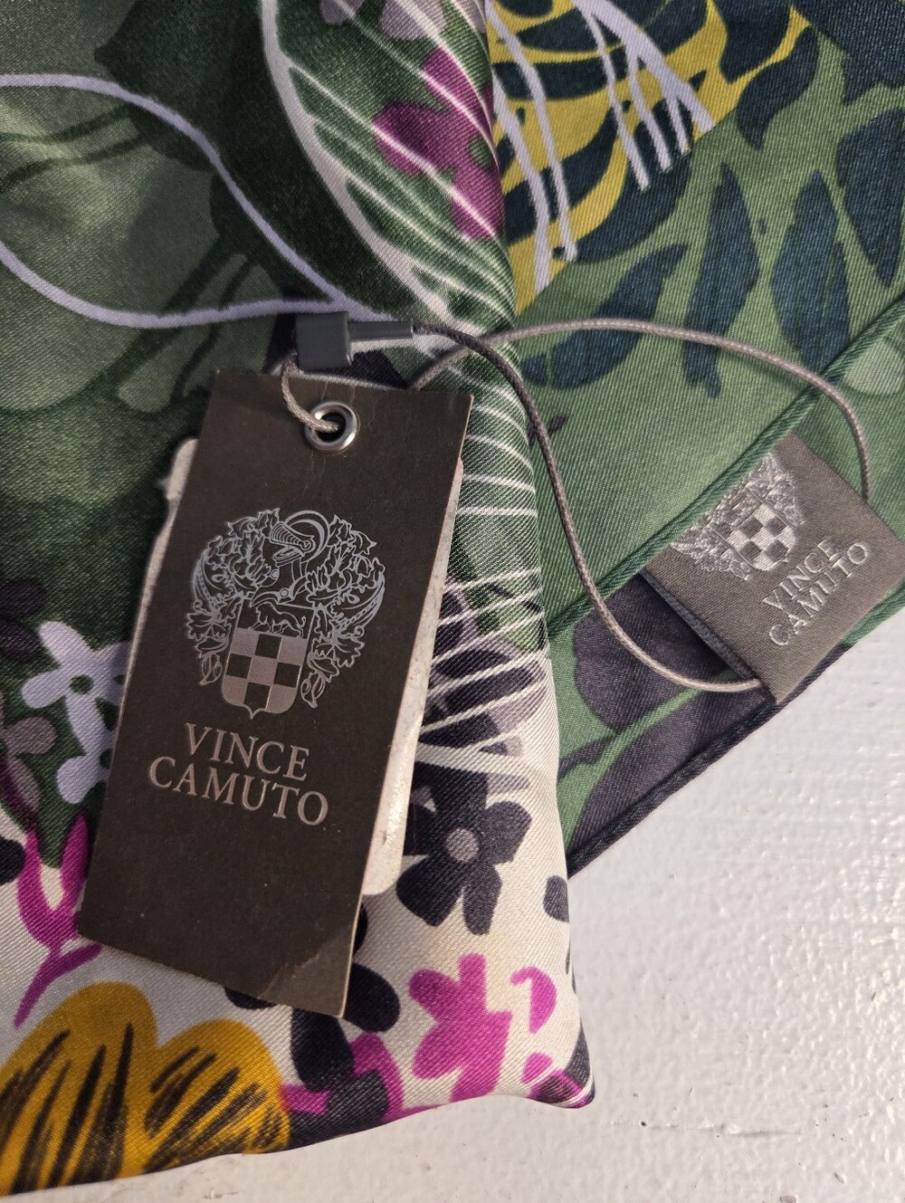 Vince Camuto Silk Scarf New With Tags